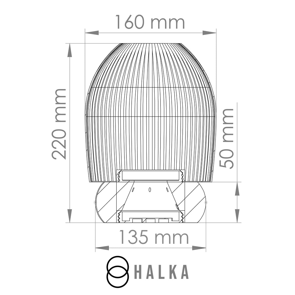 Astra Dome Lamp